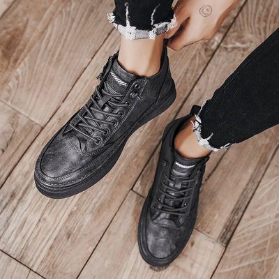 Katerpillar Lederschuhe eva Gummisohle