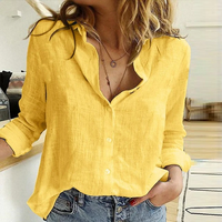 Elegante Bluse für Frauen für jeden Anlass in Gelb