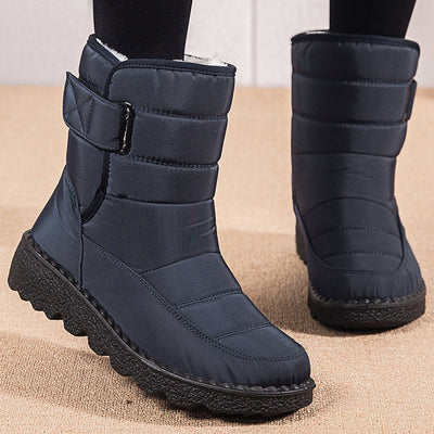 Lässige Schneeboots mit Riemen für den Winter für Damen | Ideal für das tägliche Tragen
