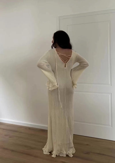 Isabelle | Maxikleid Langarm