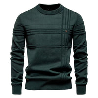ORLAN – Herbstpullover für Männer in Grün