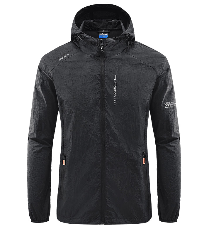 Herren Warme Dünne Softshelljacke mit Kapuze | Ideal für den Winter